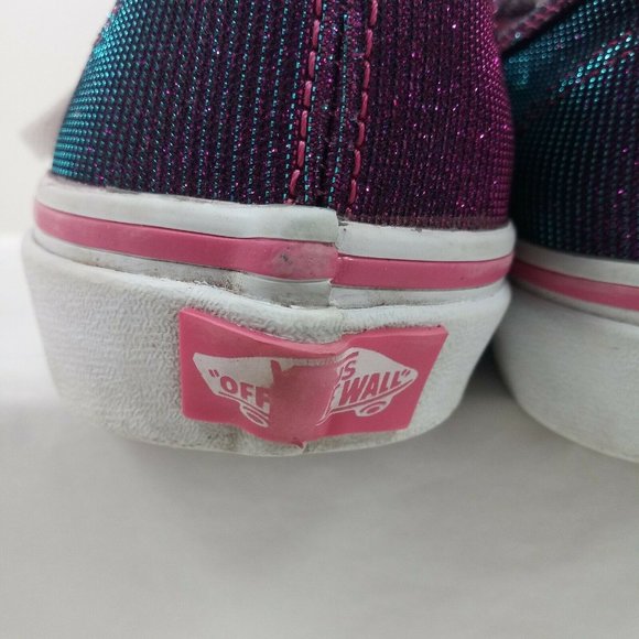 Vans Authentic Color Shift Shoes Kids 3.5 Purple - Picture 9 of 15